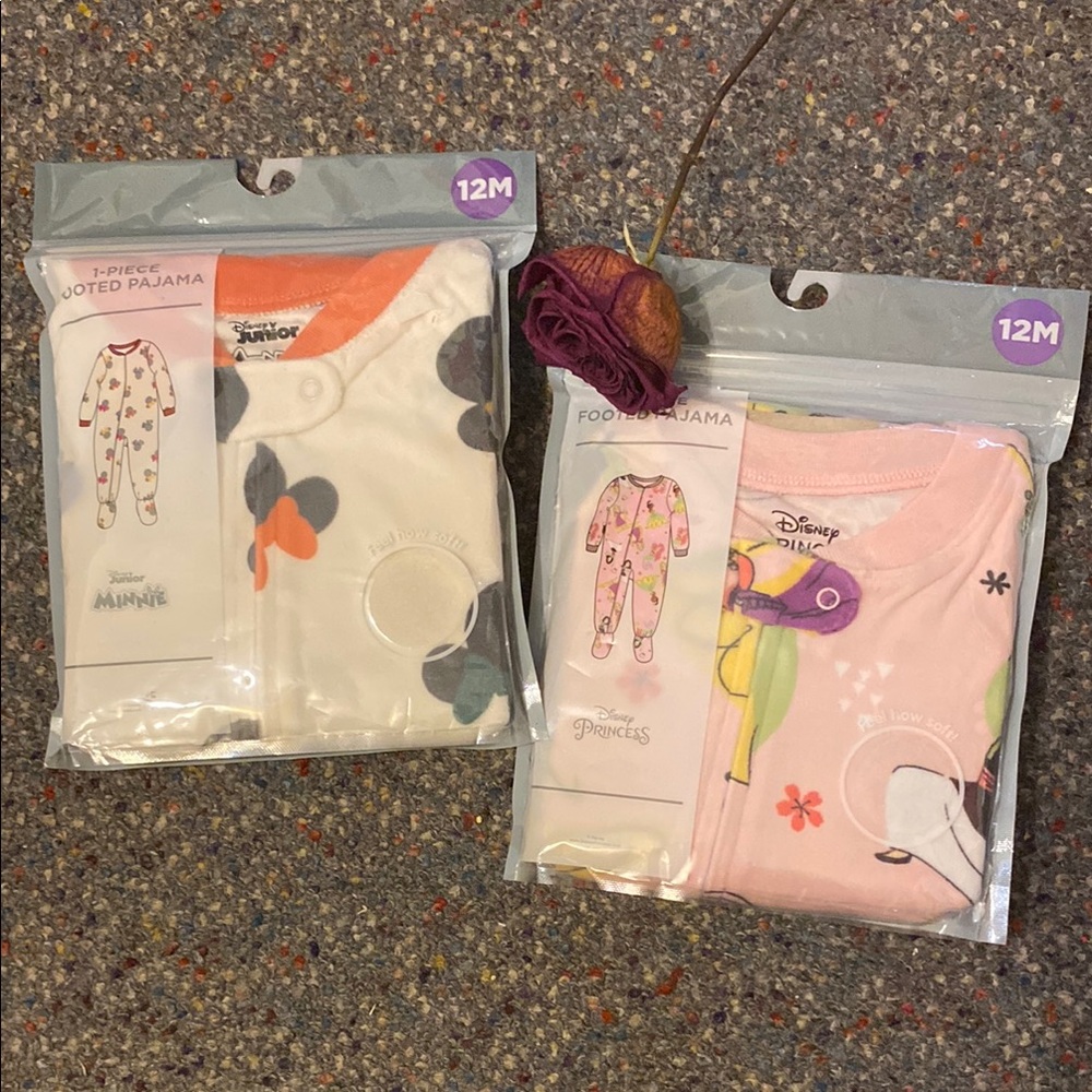 Disney Princess Baby Pajamas Set - 12M